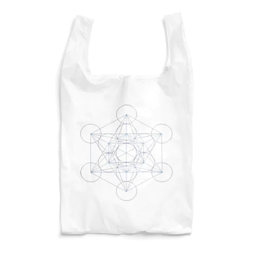 シンプル　「Metatron’s Cube」 Reusable Bag