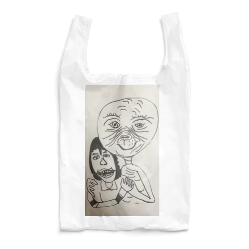 モジャモジャとシワシワ Reusable Bag