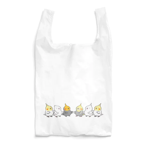 オカメインコのサルエルチーム Reusable Bag