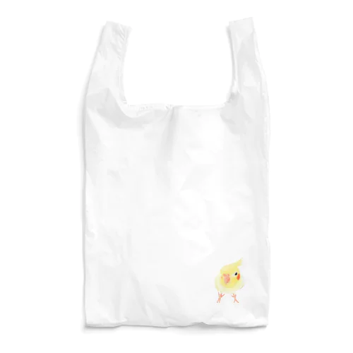 オカメインコ　おすましルチノー【まめるりはことり】 Reusable Bag