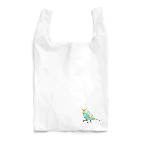 ごきげんセキセイインコ【まめるりはことり】 Reusable Bag