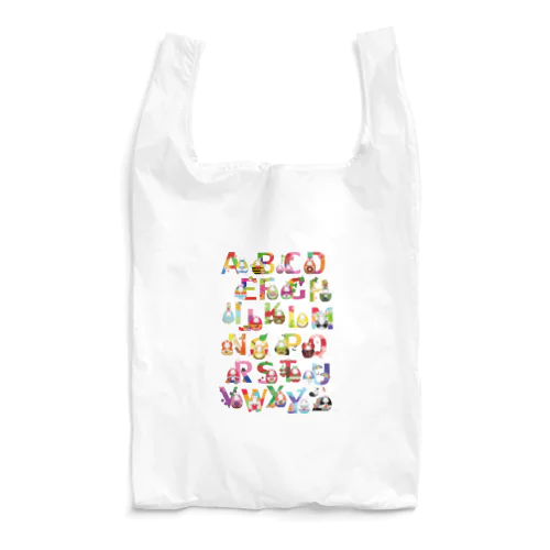 アルファベットウサギノタマゴ Reusable Bag