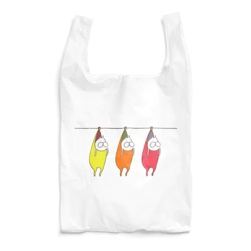 ねこタイツの洗濯 スパイシー Reusable Bag