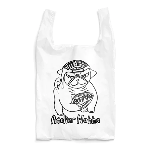 ラグビーパグくん Reusable Bag