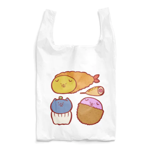 スコティッシュのフォーちゃん【色んな食べ物】 Reusable Bag