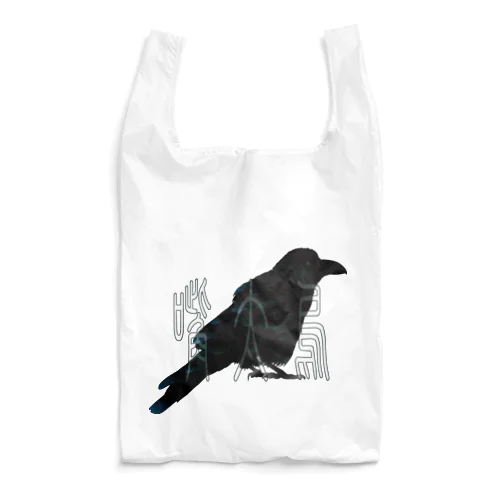 ハシブトガラス Reusable Bag