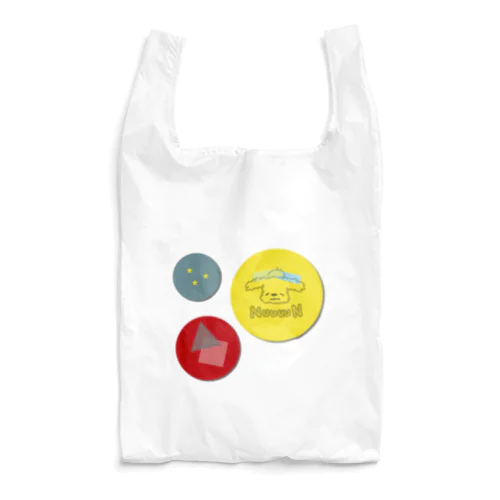 vintage badge NuuuuN！ Reusable Bag