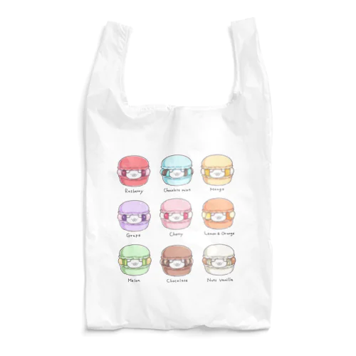ちーくマカロン Reusable Bag