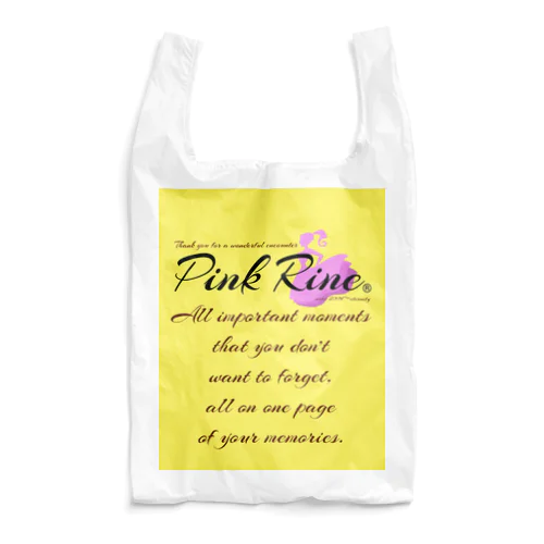 【Pink Rine】オリジナル Reusable Bag