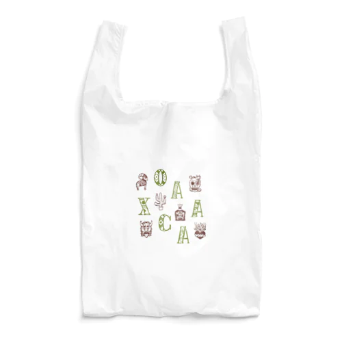 🌍 世界のまち 🇲🇽 メキシコ・オアハカ (イエロー) Reusable Bag