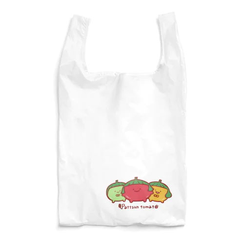 ぱっつんとまと【三姉妹】 Reusable Bag