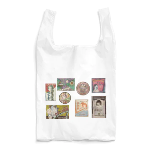 昭和レトロ薬局広告風 Reusable Bag