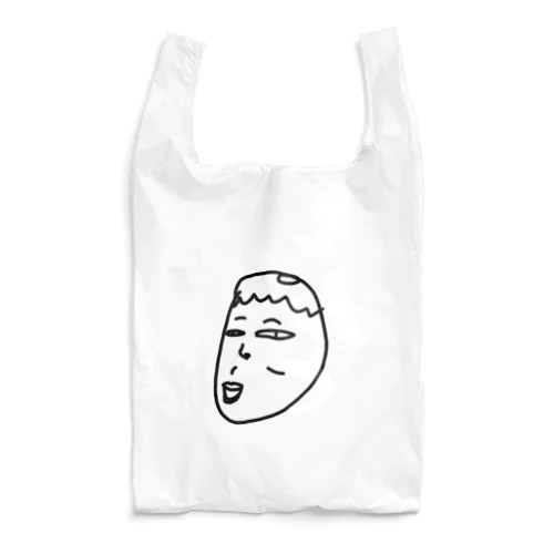 顔面蒼白きくやん Reusable Bag