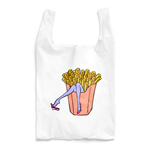 誘惑の🍟フライドポテト　 Reusable Bag