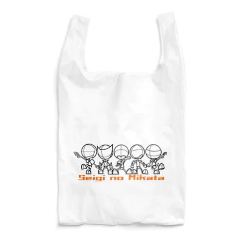 Seigi no Mikata 全員集合 Reusable Bag