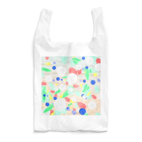 カシパン、ビー玉、ビーチグラス Reusable Bag