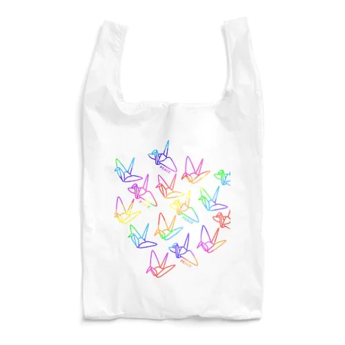 PEACE-平和への祈り-レインボー Reusable Bag