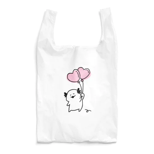ちびうぱと風船(color) Reusable Bag
