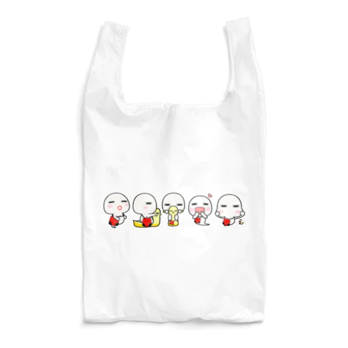 ゆーれいさん集合！ Reusable Bag