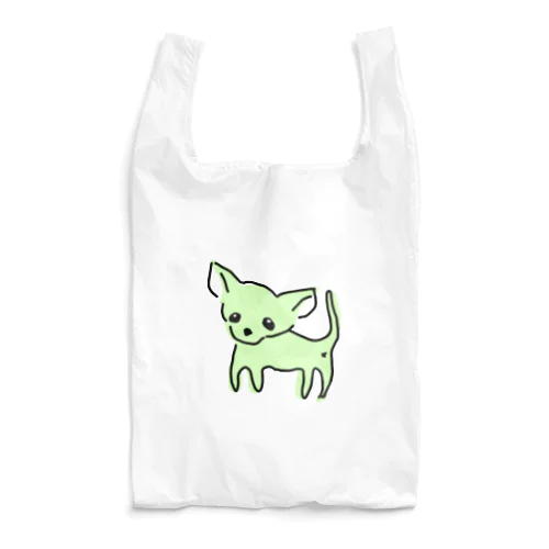 ゆるチワワ（グリーン） Reusable Bag