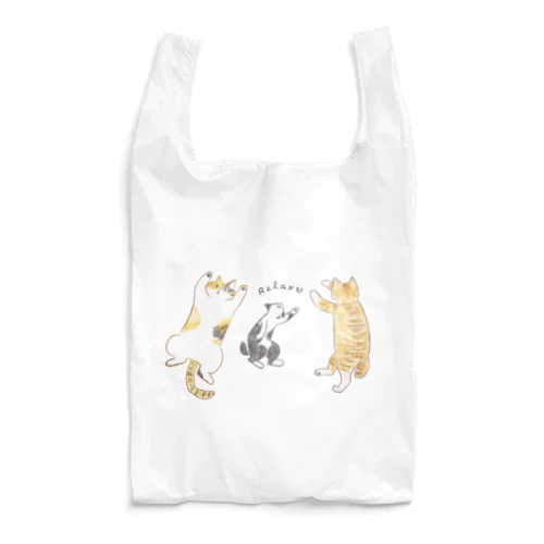 リラックスCATS. Reusable Bag