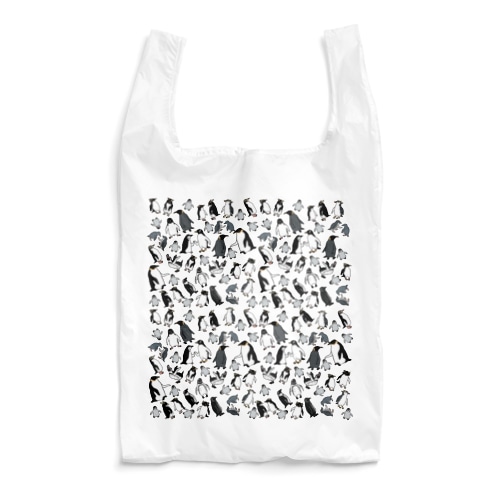 ペンギンびっしり Reusable Bag