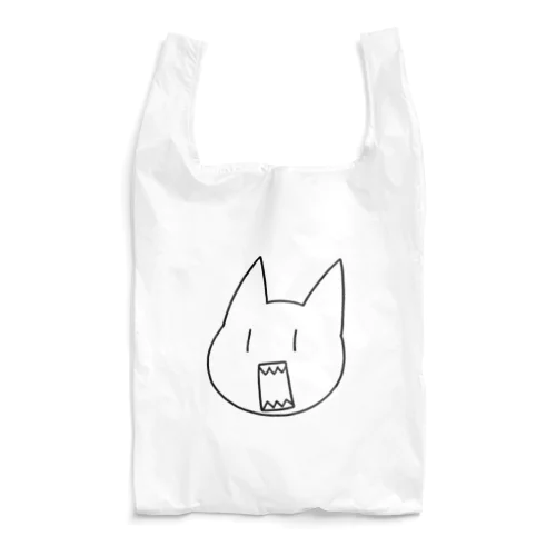 威嚇する猫 Reusable Bag