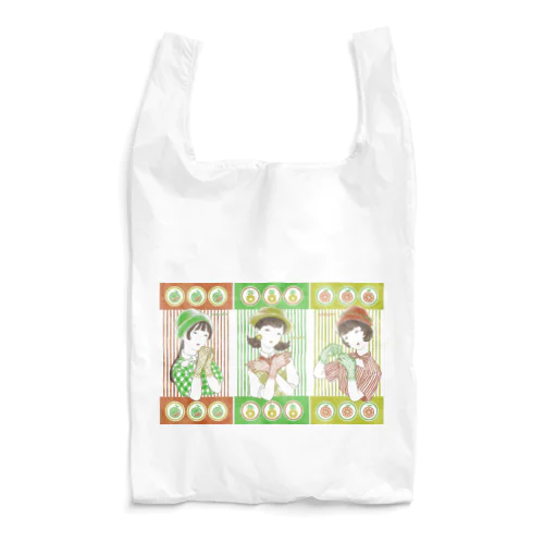 フルーツ飴三姉妹 Reusable Bag