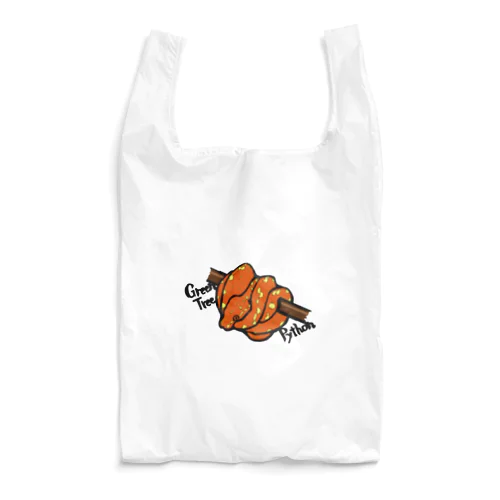 グリーンパイソン（レッド） Reusable Bag