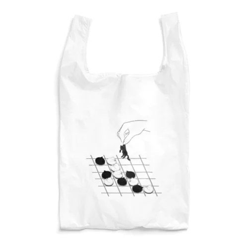 ねこのリバーシゲーム Reusable Bag