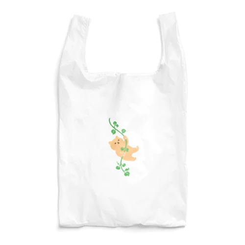 蔓にからまるクマ Reusable Bag