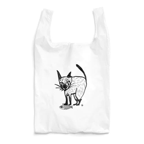 魚と猫 Reusable Bag