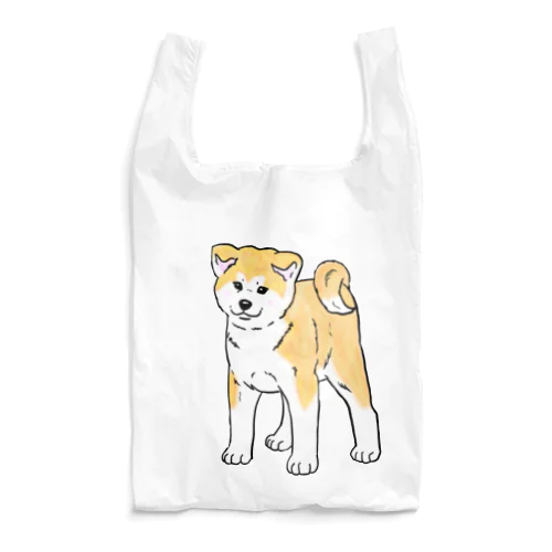 秋田犬の展覧会立ち込み練習 Reusable Bag