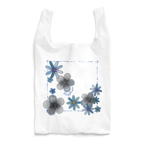 花＊モノクロ♪ Reusable Bag