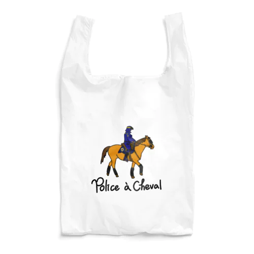 Police a Cheval Reusable Bag