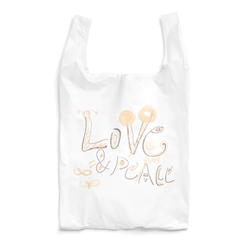 チャリティー【LOVE&PEACE】 Reusable Bag