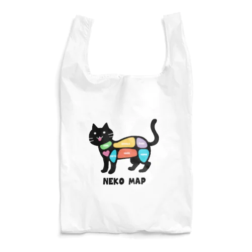 ねこマップ Reusable Bag