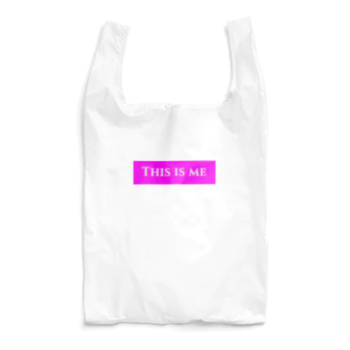 This is me ピンク Reusable Bag