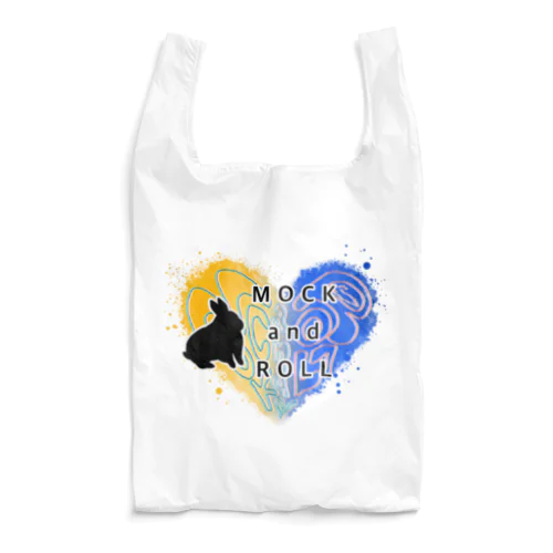 MOCK and ROLL ハートとうさぎ Reusable Bag