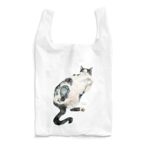 にゃんぱち水彩 Reusable Bag