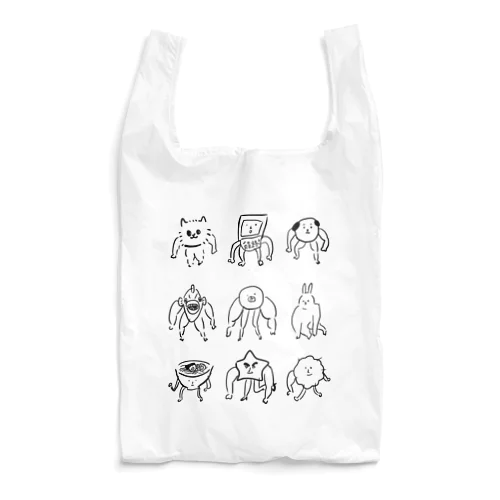 落書きさん、ヨーイドン Reusable Bag