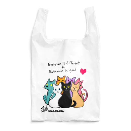 みんな違ってみんなイイ🌈 Reusable Bag