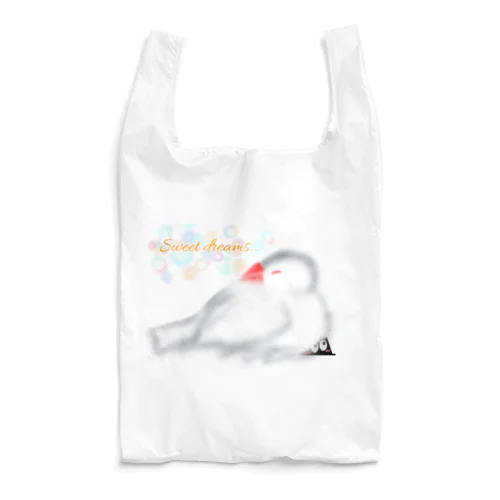 スリスリくんとおねんね白文鳥 Reusable Bag