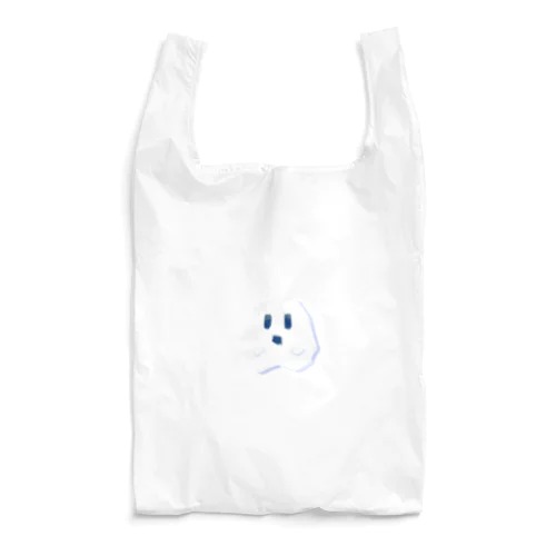 カクカクしたおばけ Reusable Bag