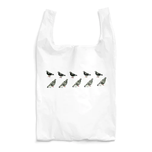 ハト（たくさん） Reusable Bag