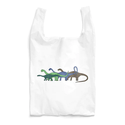 竜脚類たち Reusable Bag