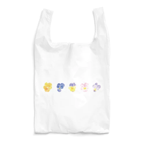 かわいいビオラ Reusable Bag