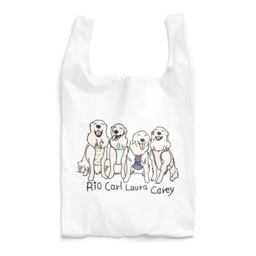 ローラ&キャリー&リオ&カール〜happy〜 Reusable Bag