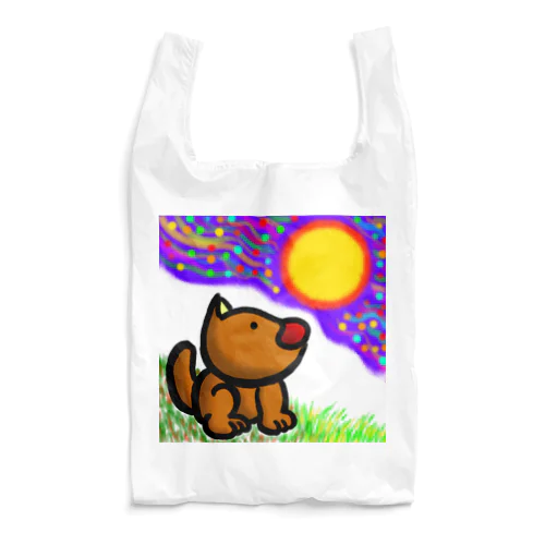 いぬのお月見 Reusable Bag