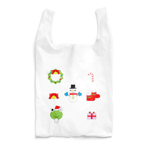 かえるさんのクリスマスB Reusable Bag